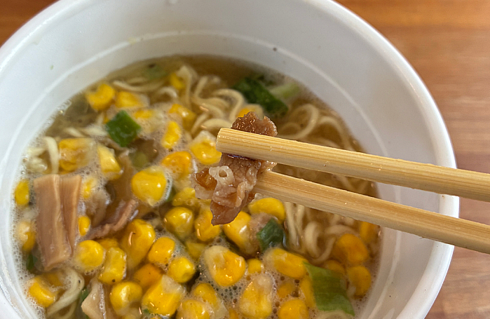 函館麺厨房あじさい コーン塩拉麺