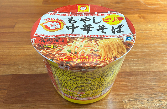 でかまる もやし中華そば ピリ辛