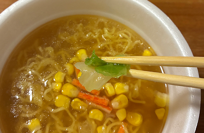 麺づくり シーフード塩味