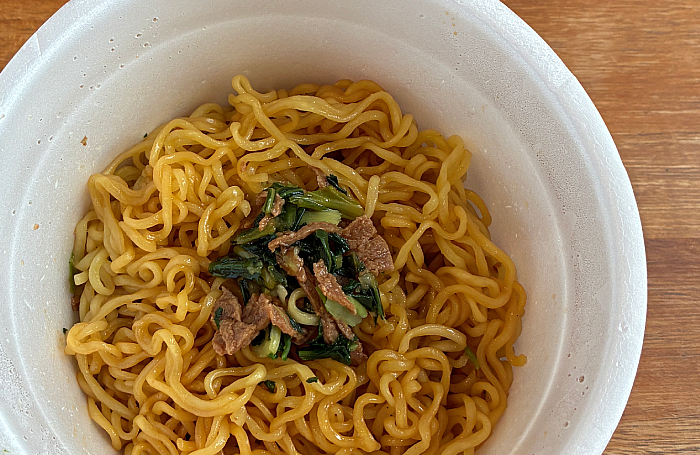 麺づくり 汁なし 焼肉のたれ味