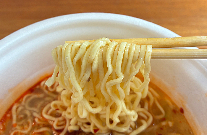 セブンプレミアム 超大盛 辛タンメン