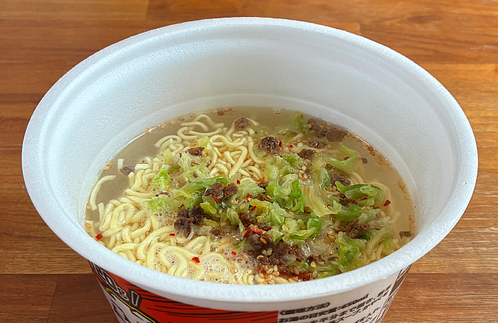 セブンプレミアム 超大盛 辛タンメン