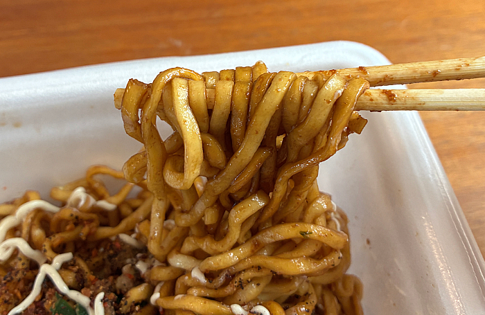 すず鬼監修 スタミナ醤油まぜそば