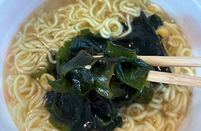 わかめラーメン 紀州南高梅香る塩