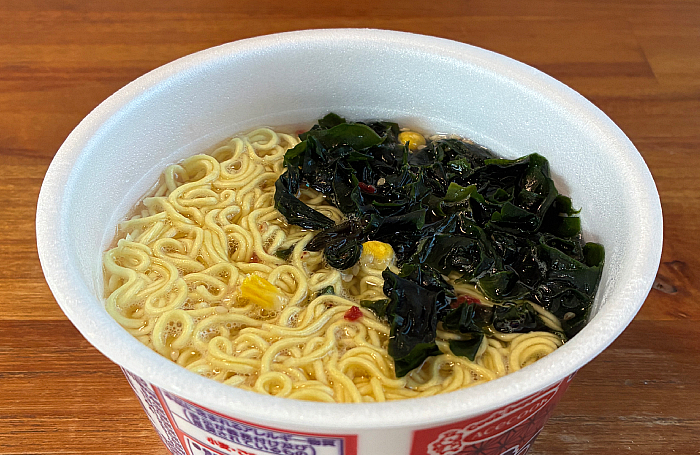 わかめラーメン 紀州南高梅香る塩