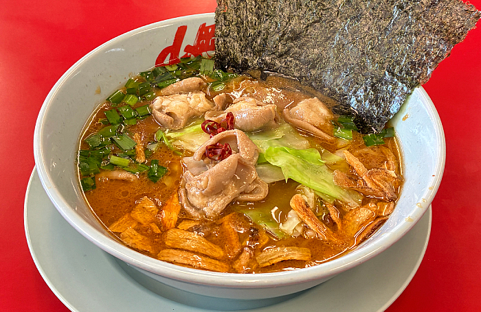 山岡家 スタミナもつ醤油ラーメン