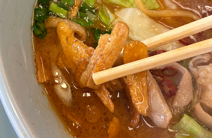 山岡家 スタミナもつ醤油ラーメン