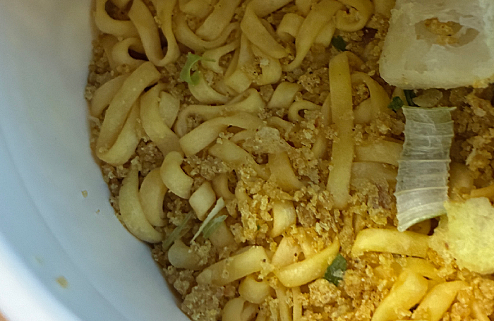 魔改造カップヌードル カレー