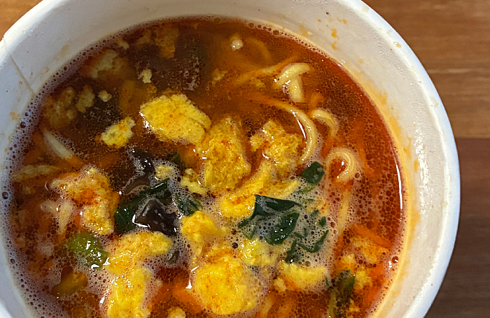 セブンプレミアム サンラータン麺