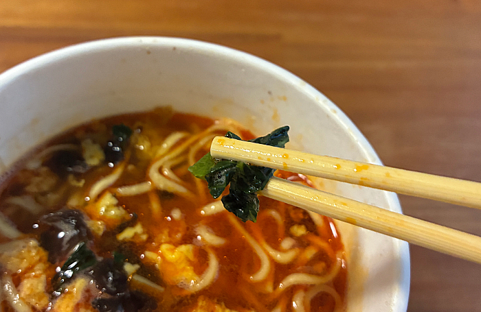 セブンプレミアム サンラータン麺