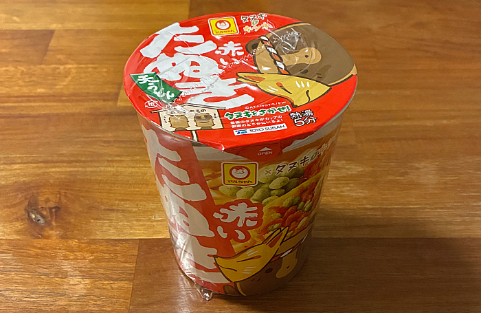 マルちゃん 赤いたぬき天うどん たぬきざんまい