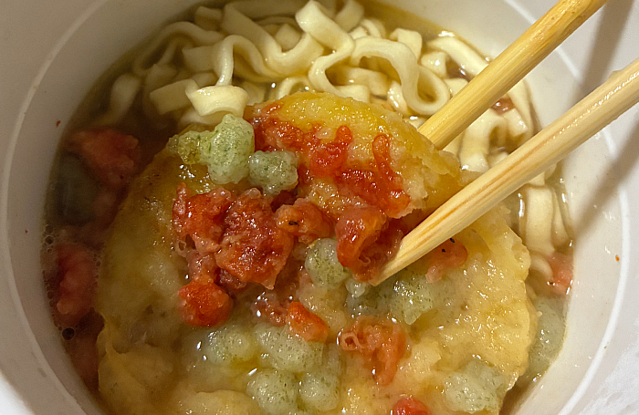 マルちゃん 赤いたぬき天うどん たぬきざんまい