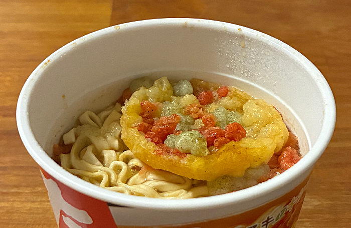 マルちゃん 赤いたぬき天うどん たぬきざんまい
