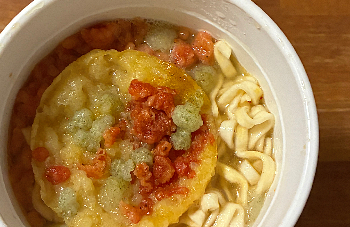 マルちゃん 赤いたぬき天うどん たぬきざんまい