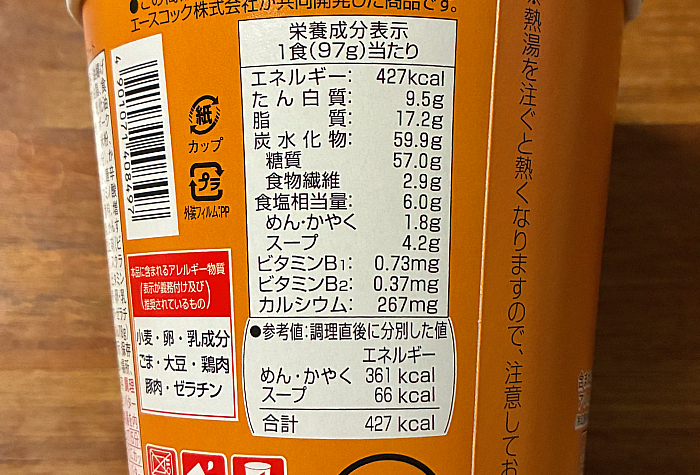 ファミマル じわとろ味噌バター味
