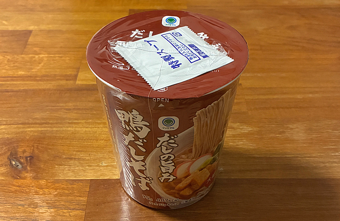 ファミマル だしの旨み鴨だしそば