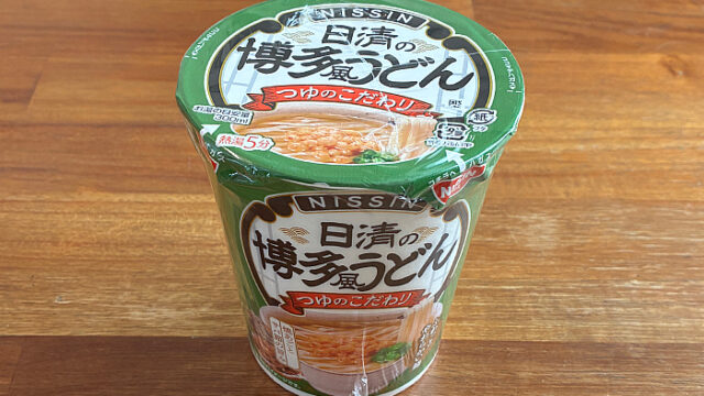 日清の博多風うどん