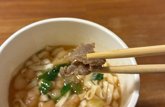 ローソン 肉うどん