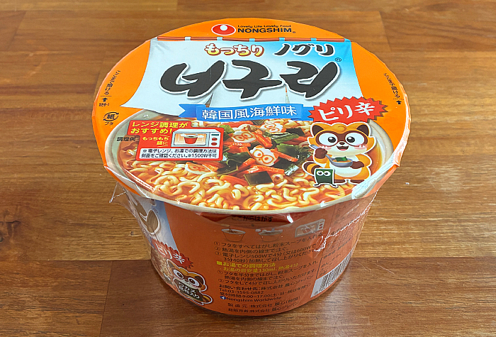 もっちりノグリ 韓国風海鮮味 カップ