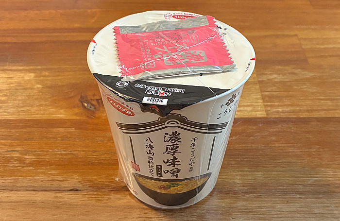 千年こうじや監修 八海山酒粕仕立て 濃厚味噌ラーメン