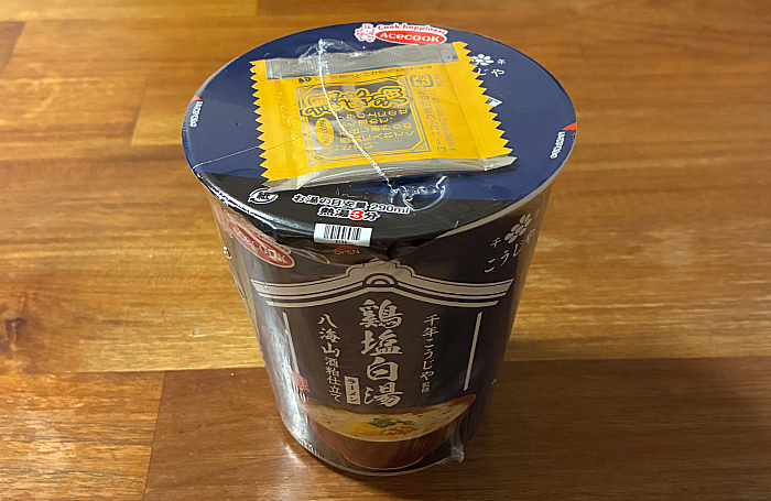 千年こうじや監修 八海山酒粕仕立て 鶏塩白湯ラーメン