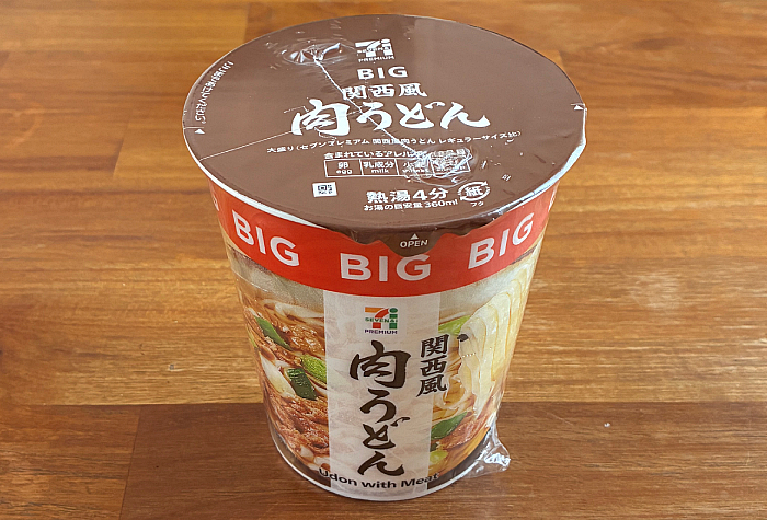 セブンプレミアム 関西風肉うどん BIG