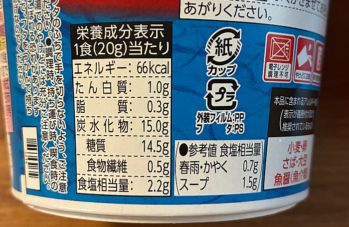 スープはるさめ しあわせだし