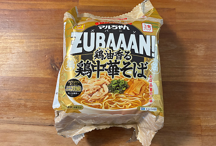 マルちゃんZUBAAAN! 鶏油香る鶏中華そば
