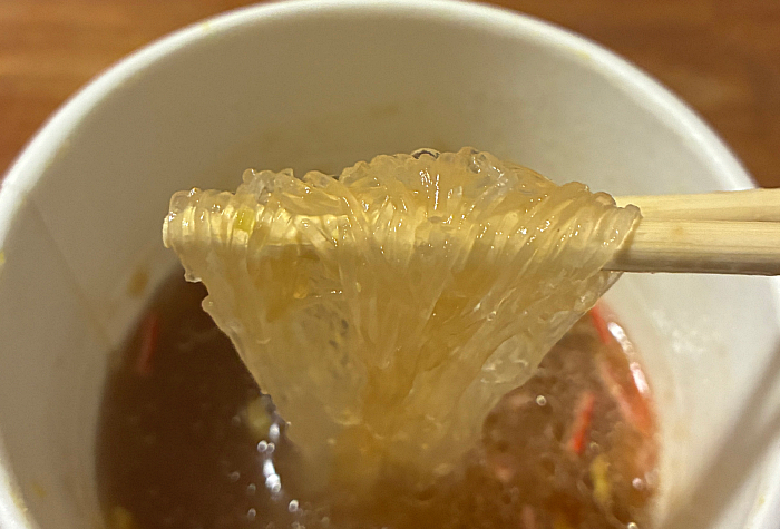 福福彩菜 蟹と春雨の土鍋煮込み味