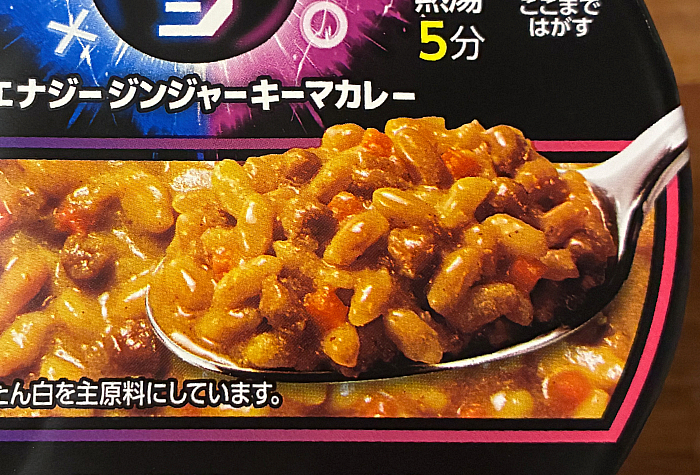 ゲーミングカレーメシ エナジージンジャーキーマカレー