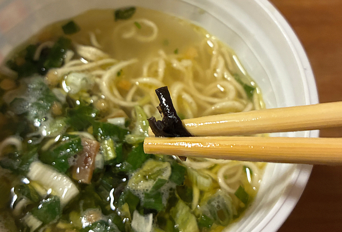 ホットエアー 7種のだしの鶏塩ラーメン