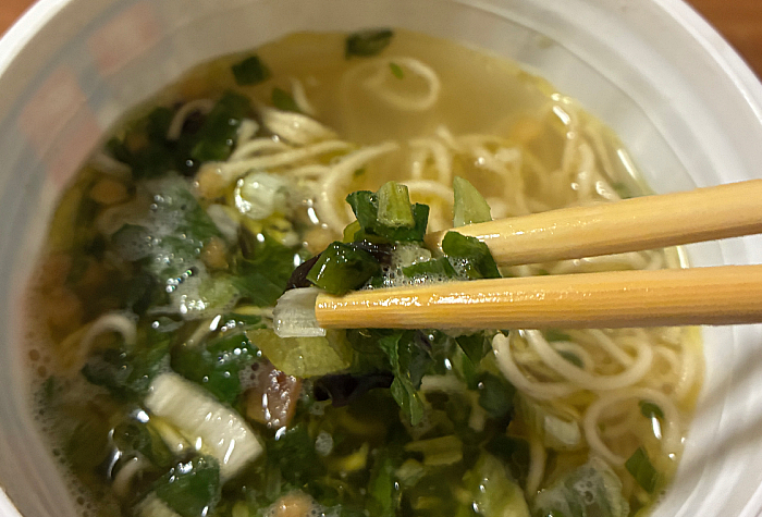 ホットエアー 7種のだしの鶏塩ラーメン