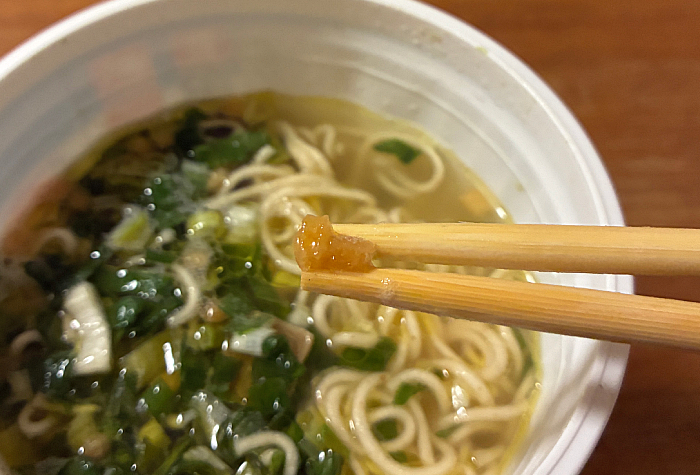 ホットエアー 7種のだしの鶏塩ラーメン