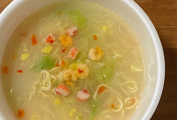 宝鐘マリン監修 シーフード豚骨ラーメン