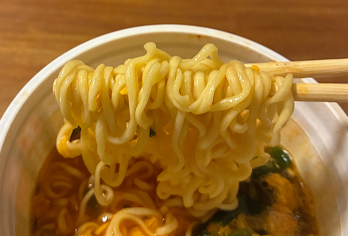 Netflix 辛口ブラックチゲラーメン
