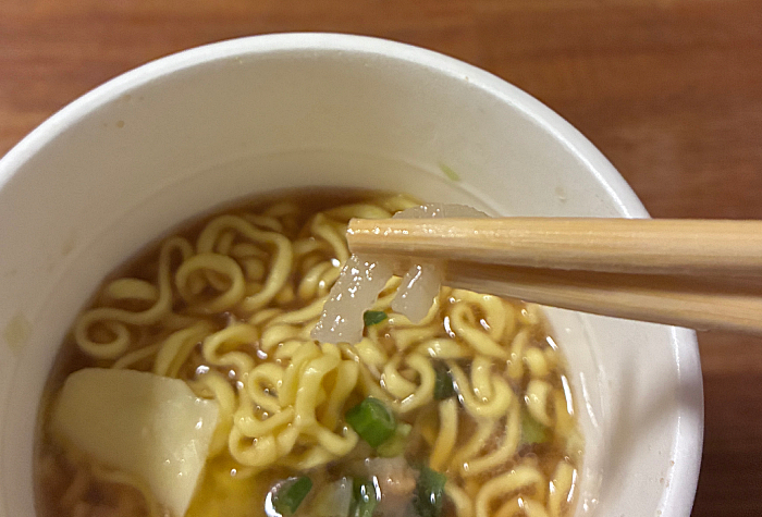 飲み干す一杯 ホタテだし醤油バター味ラーメン