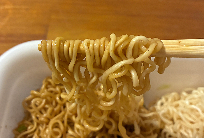 tabete だし麺×ペヤング超大盛やきそばハーフ＆ハーフすっぱゆず