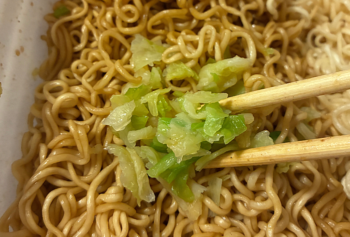 tabete だし麺×ペヤング超大盛やきそばハーフ＆ハーフすっぱゆず