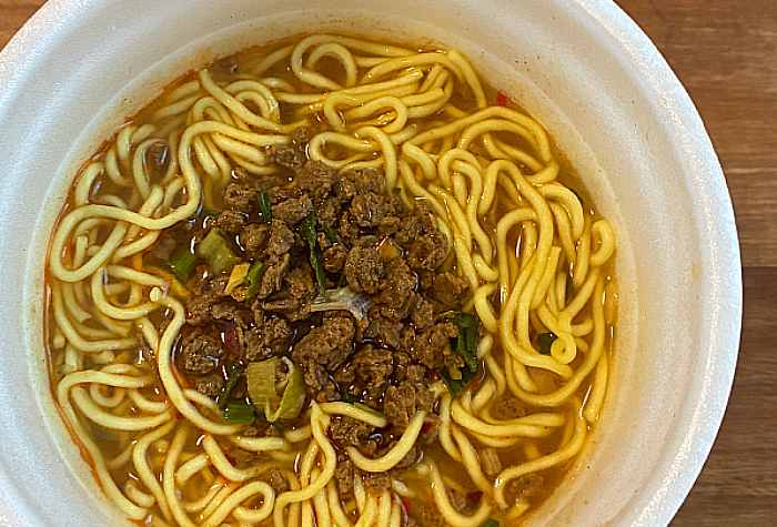 スーパーカップ1.5倍×NOBROCK TV キーマカレー味ラーメン