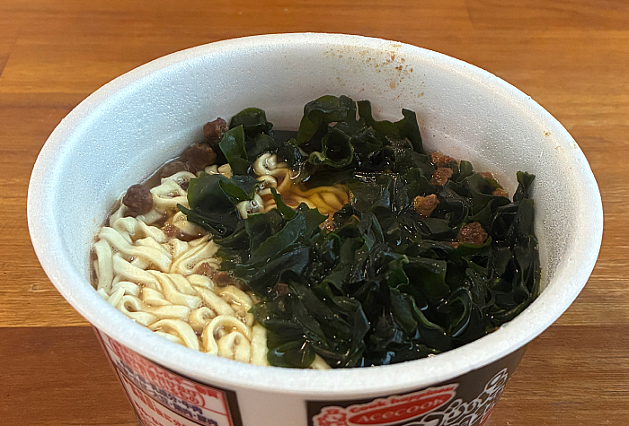 ゴリパラ見聞録 わかめゴリパラうどん 肉しょうが味
