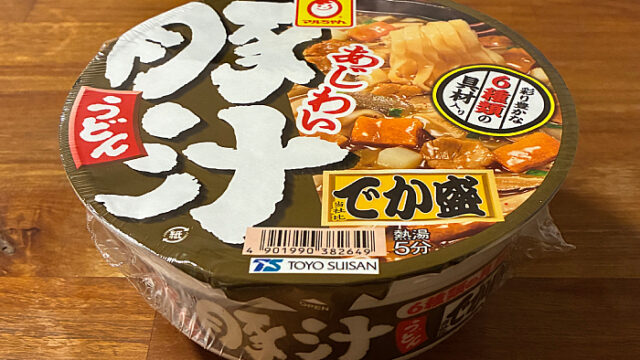 あじわい豚汁うどん でか盛