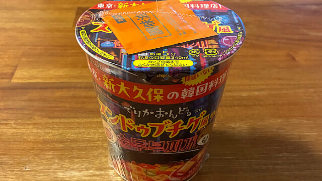 でりかおんどる監修 スンドゥブチゲ風ラーメン