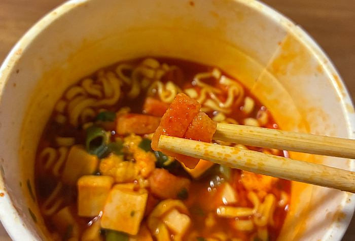 でりかおんどる監修 スンドゥブチゲ風ラーメン