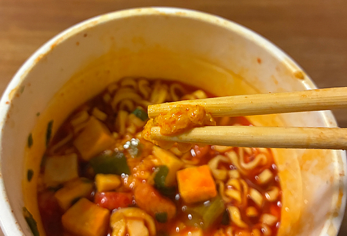 でりかおんどる監修 スンドゥブチゲ風ラーメン