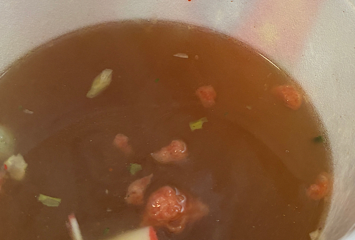 黄金色のたぬきつうどん