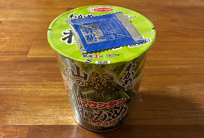 マウンテンわかめラーメン しょうゆ