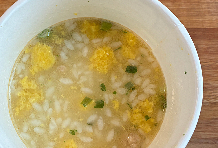 鍋〆風 水炊き鶏雑炊