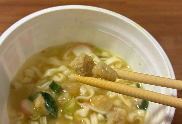 サッポロ一番 塩らーめん まさかのうどん!?