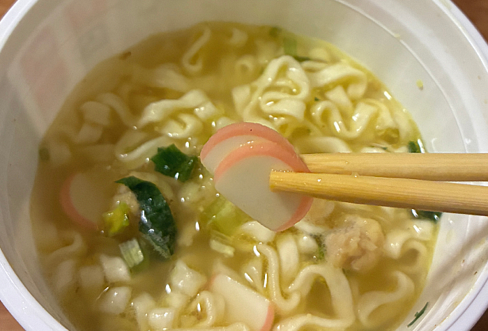 サッポロ一番 塩らーめん まさかのうどん!?