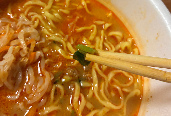マルちゃん正麺 カップ もやし辛味噌